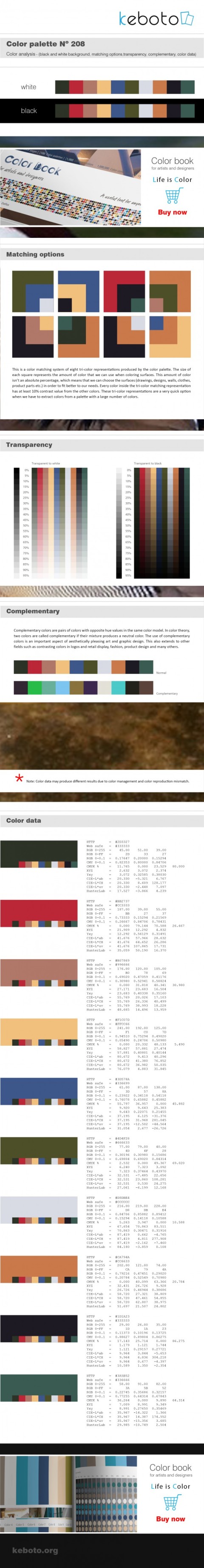 Keboto - Color Palette No104