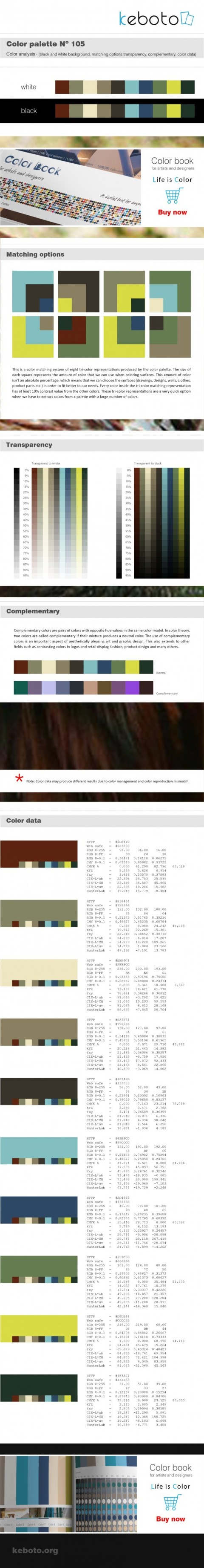 Keboto - Color Palette No105