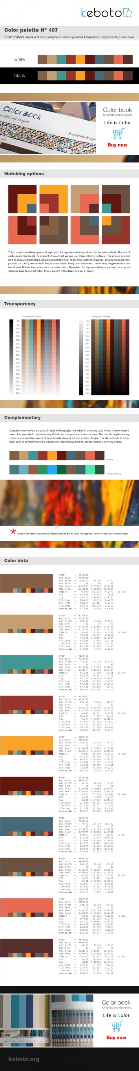 Keboto - Color Palette No107