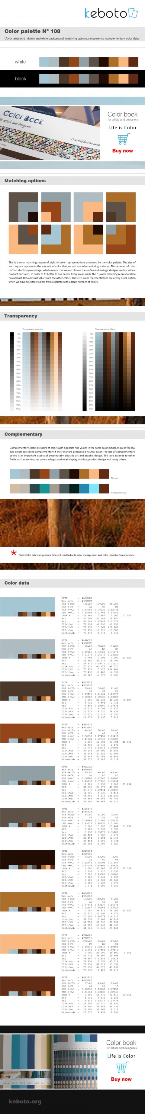 Keboto - Color Palette No108