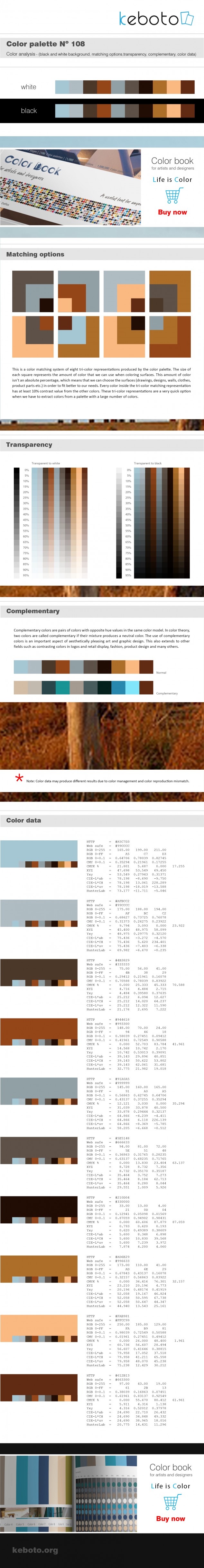 Keboto - Color Palette No108