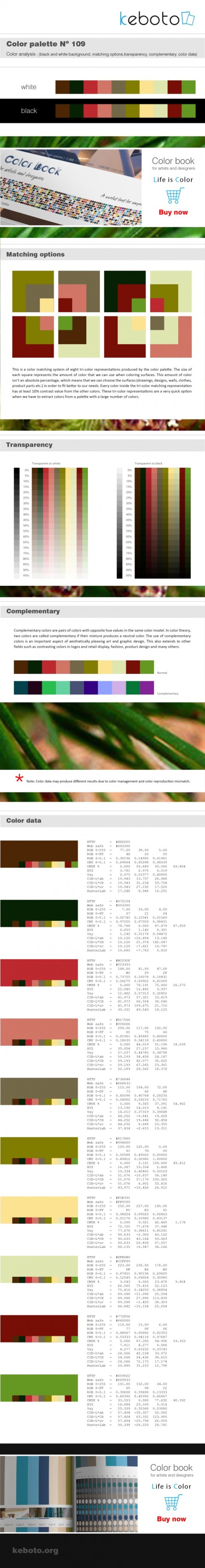 Keboto - Color Palette Νο109