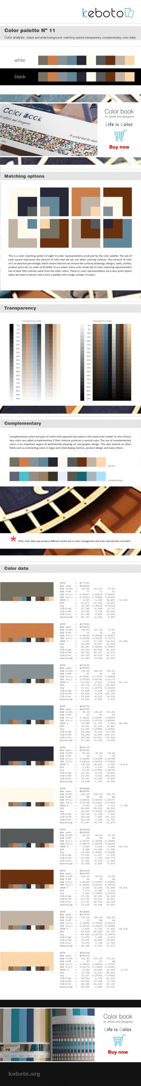Keboto - Color Palette No11