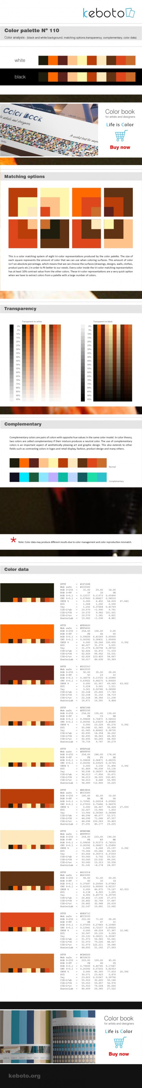Keboto - Color Palette Νο110