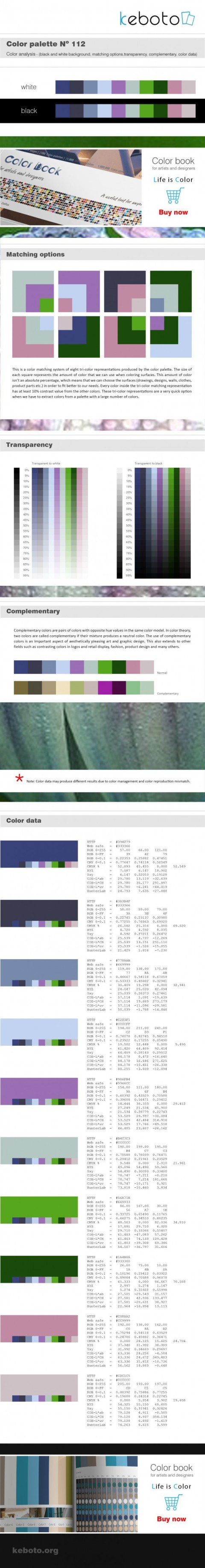Keboto - Color Palette Νο112