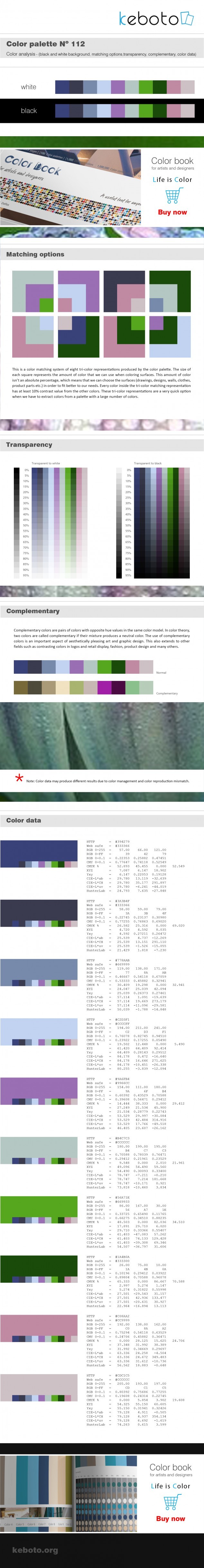 Keboto - Color Palette Νο112