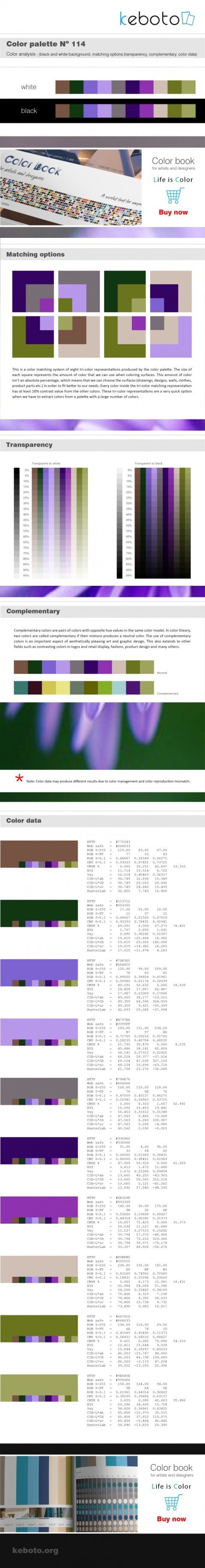 Keboto - Color Palette Νο114