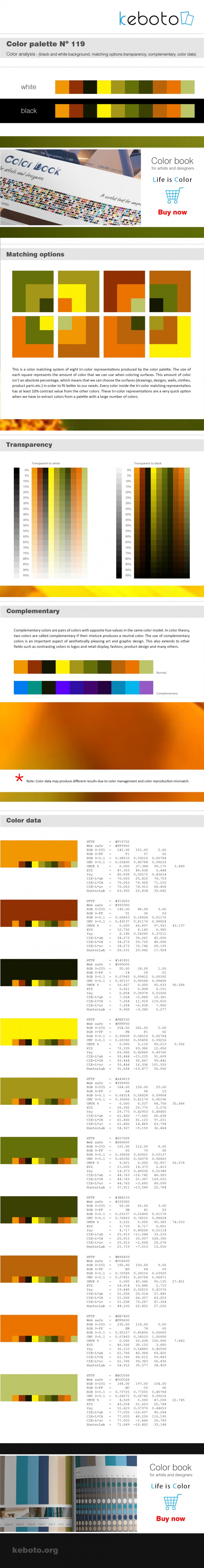 Keboto - Color Palette Νο119