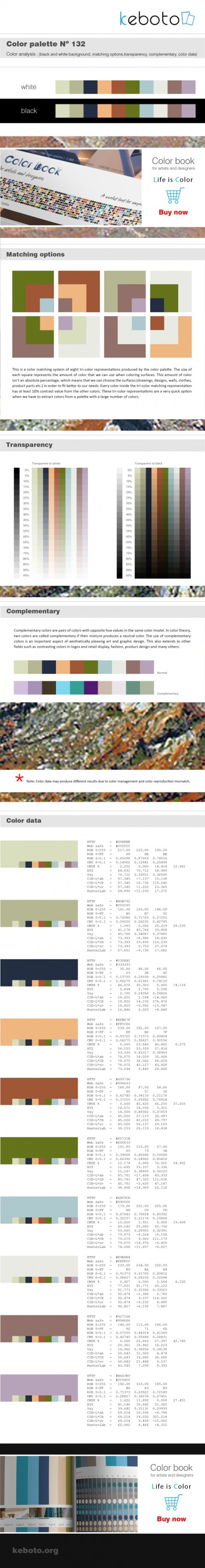 Keboto - Color Palette No132