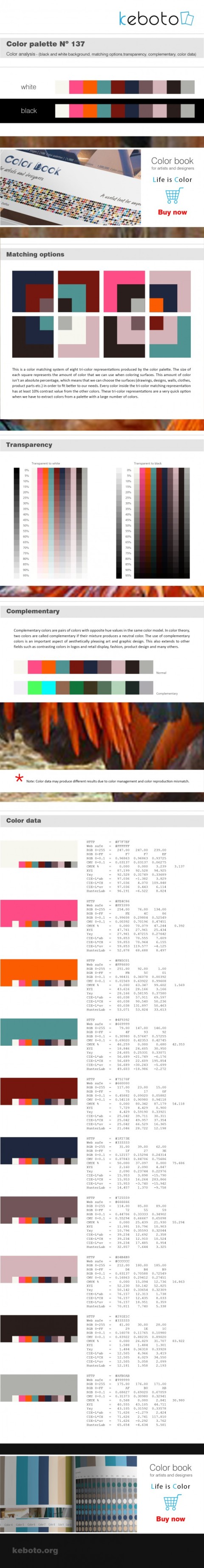 Keboto - Color Palette No 137