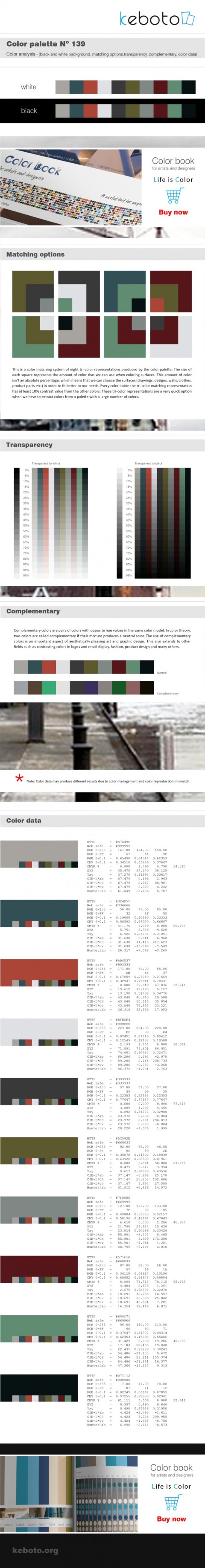 Keboto - Color Palette No139