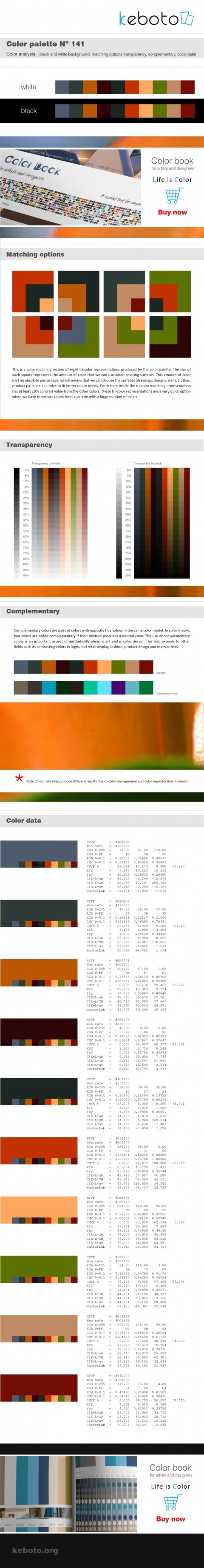 Keboto - Color Palette No141