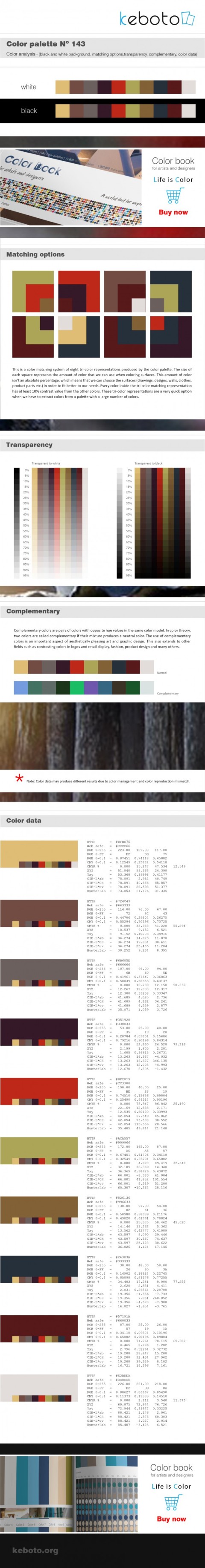 Keboto - Color Palette No143