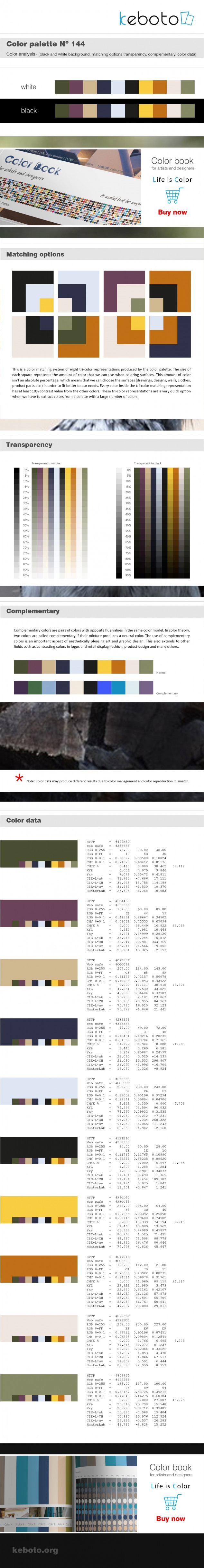 Keboto - Color Palette No144