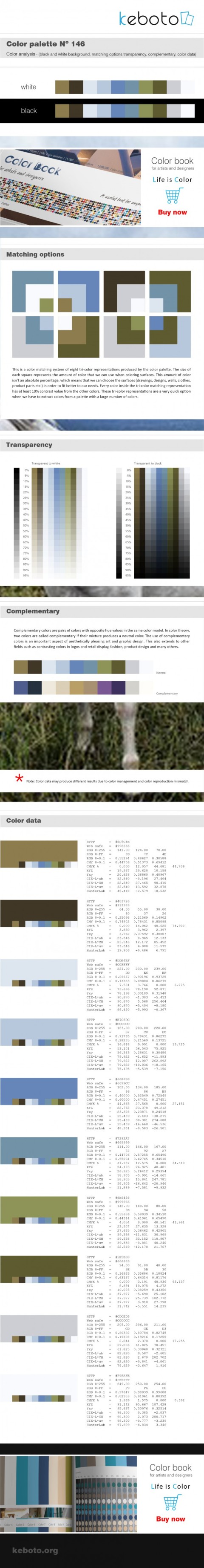 Keboto - Color Palette No146