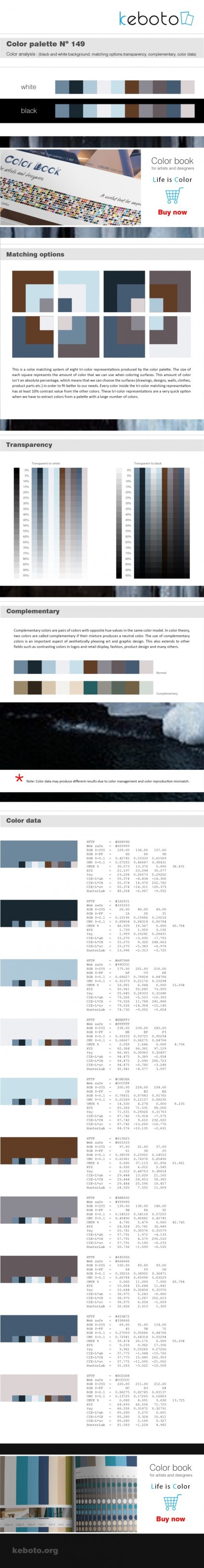 Keboto - Color Palette No149