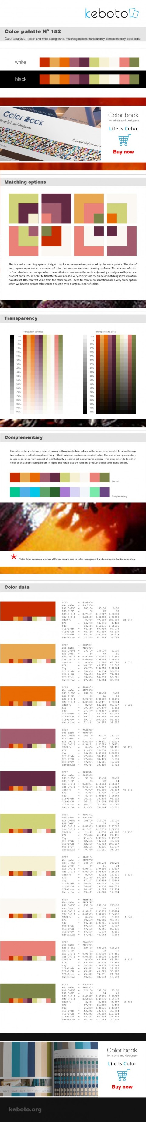 Keboto - Color Palette No152