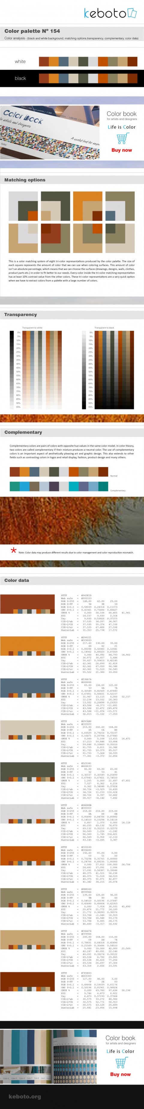 Keboto - Color Palette No154