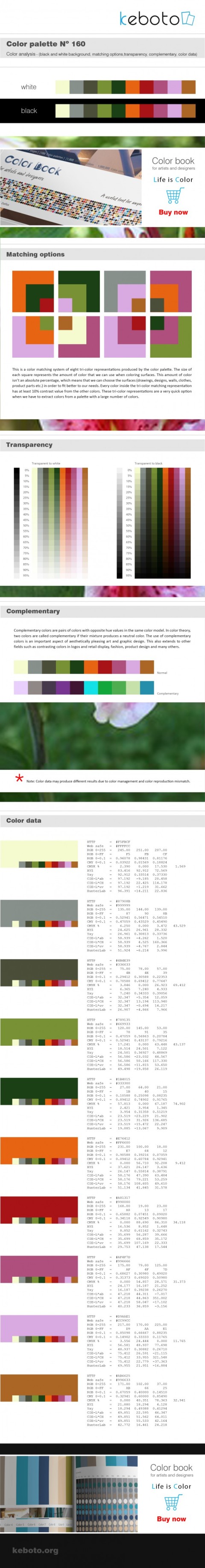 Keboto - Color Palette No159