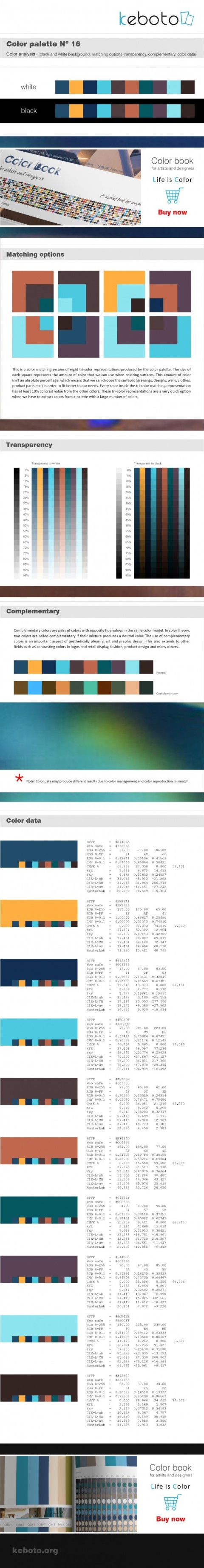 Keboto - Color Palette No16