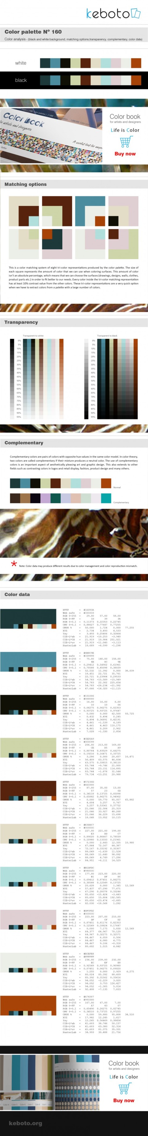 Keboto - Color Palette No160