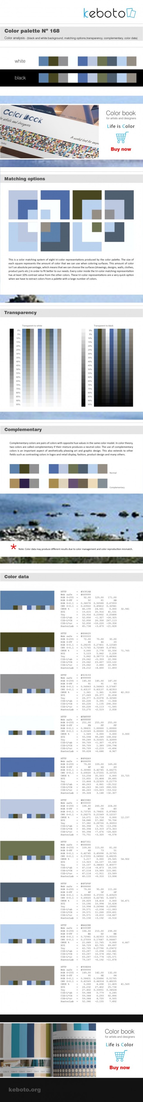 Keboto - Color Palette No168