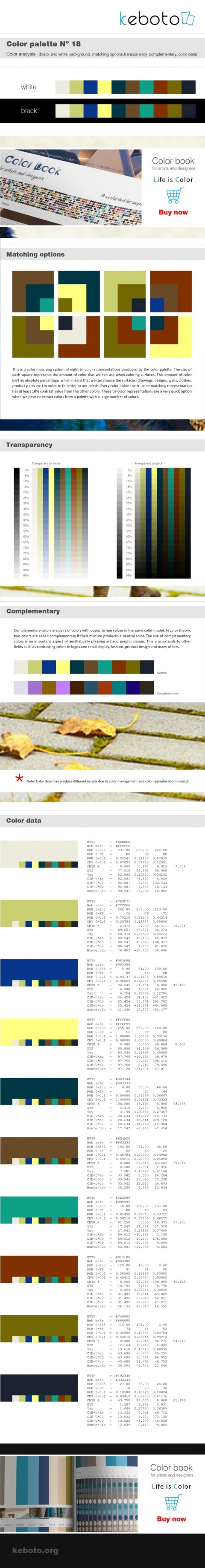 Keboto - Color Palette No18