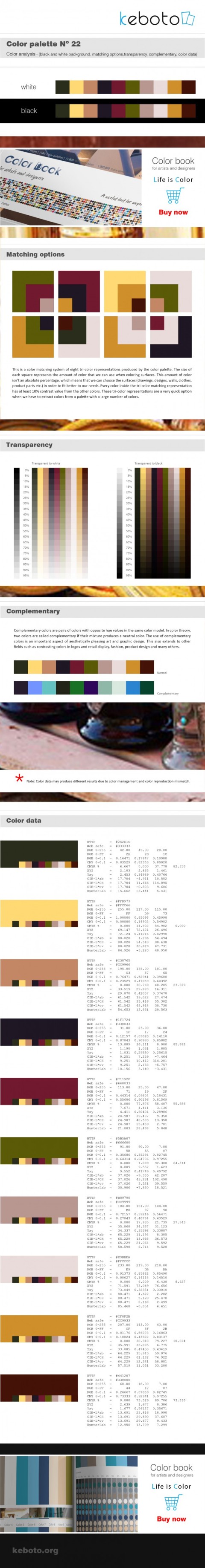 Keboto - Color Palette No22
