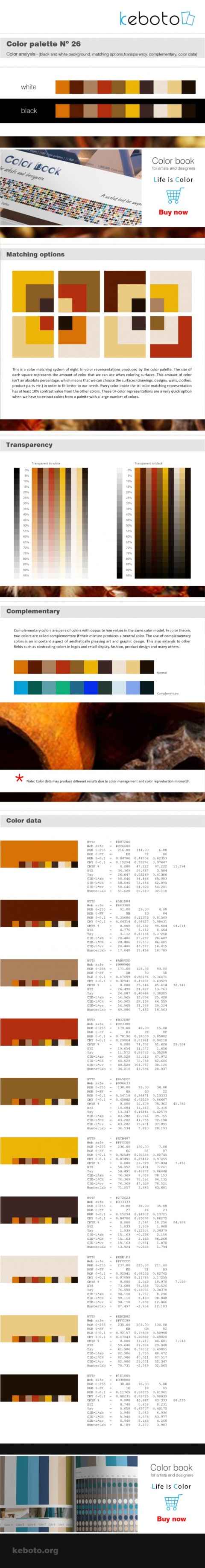 Keboto - Color Palette No26