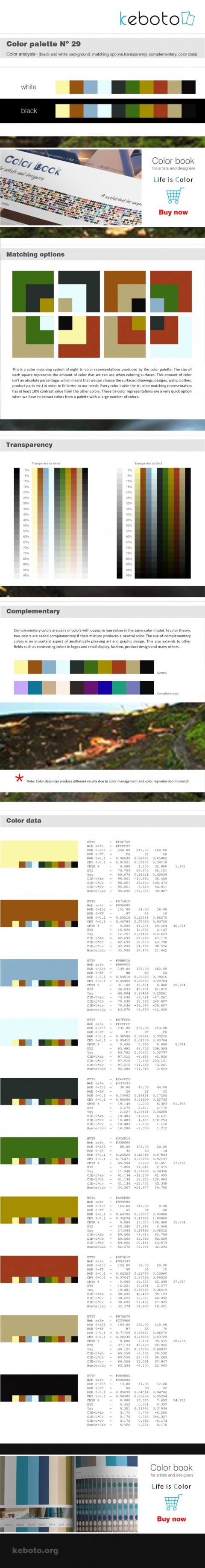 Keboto - Color Palette Νο29