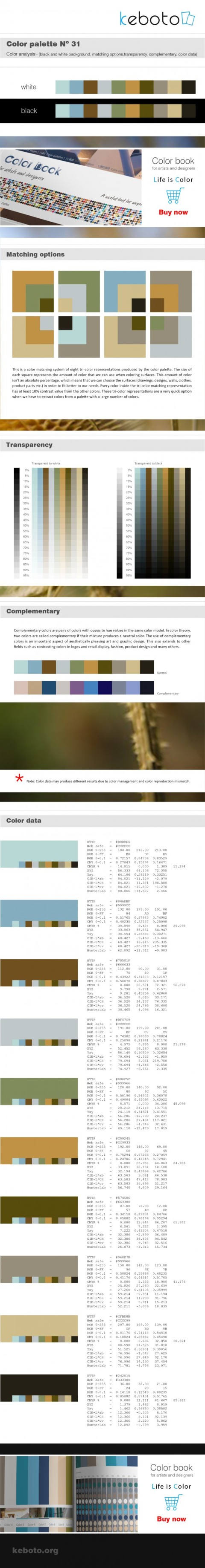 Keboto - Color Palette Νο31