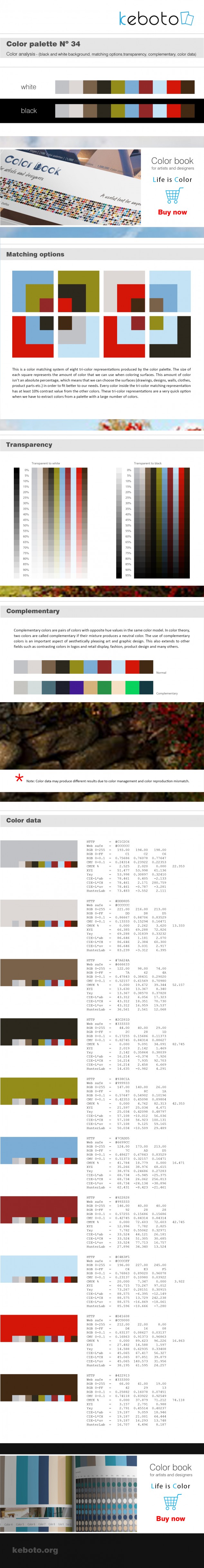 Keboto - Color Palette Νο34