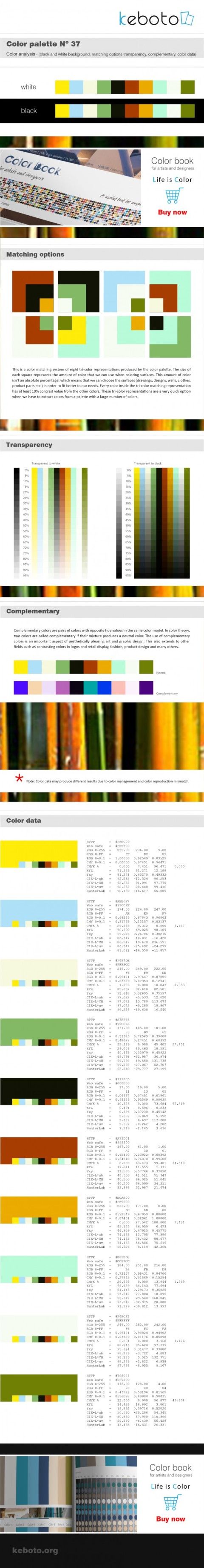 Keboto - Color Palette Νο37