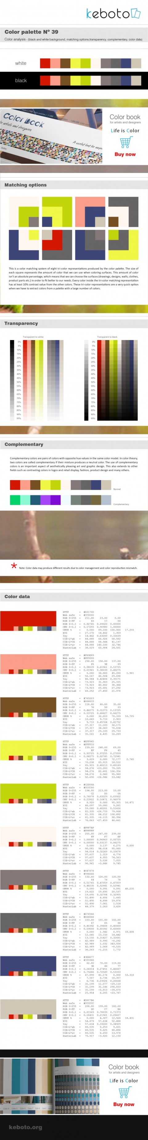Keboto - Color Palette Νο39