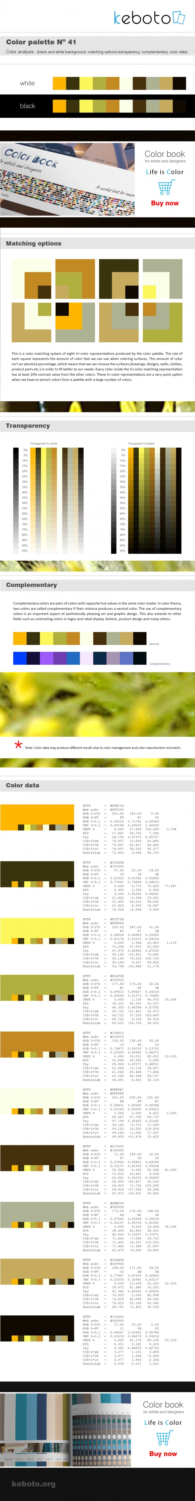 Keboto - Color Palette Νο41