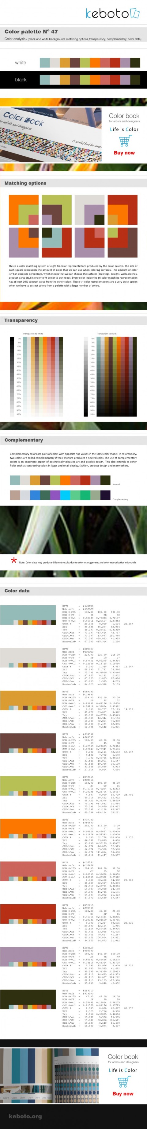 Keboto - Color Palette Νο47