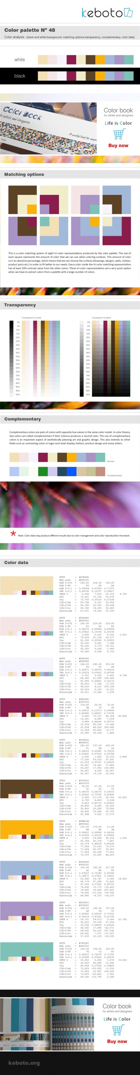 Keboto - Color Palette Νο48