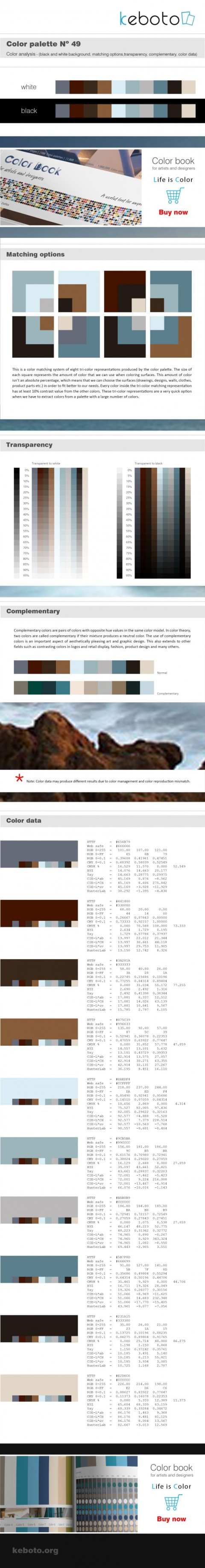 Keboto - Color Palette Νο49