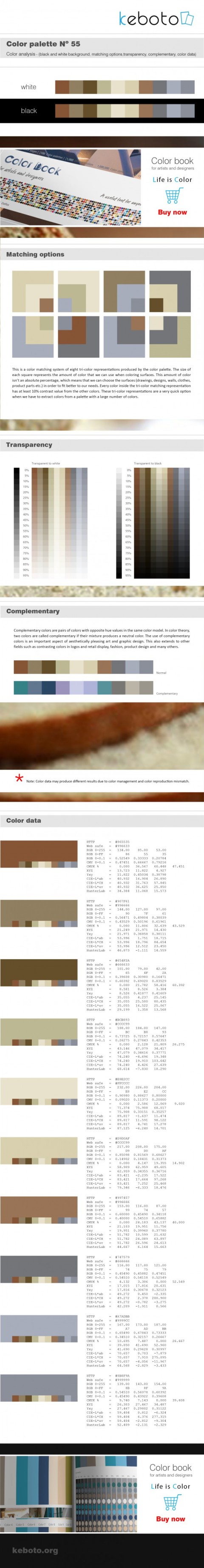 Keboto - Color Palette Νο55