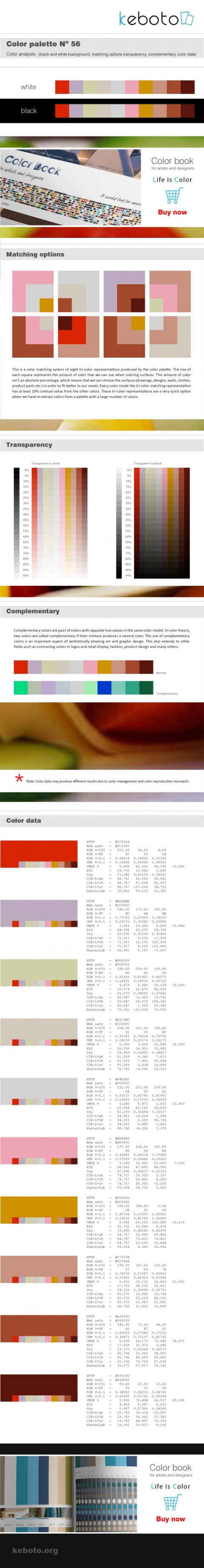 Keboto - Color Palette Νο56