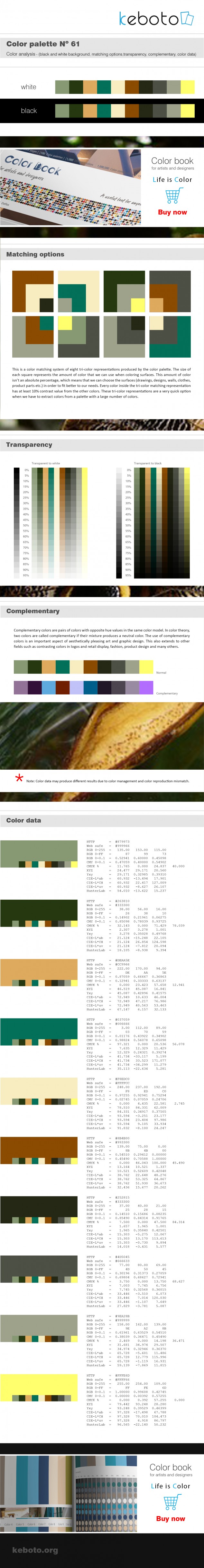 Keboto - Color Palette No61