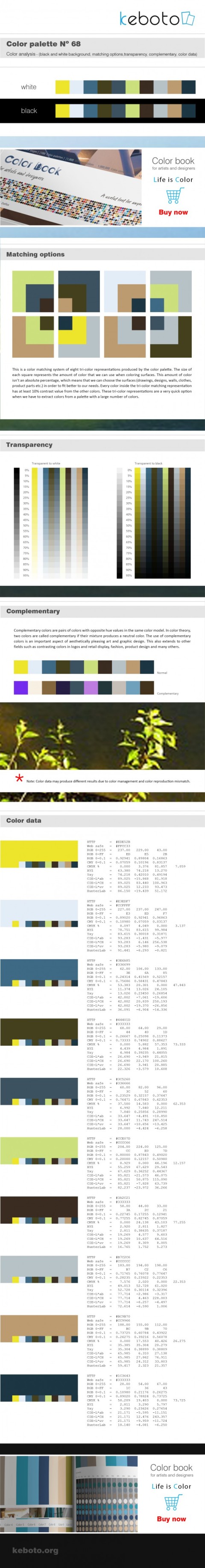 Keboto - Color Palette No68