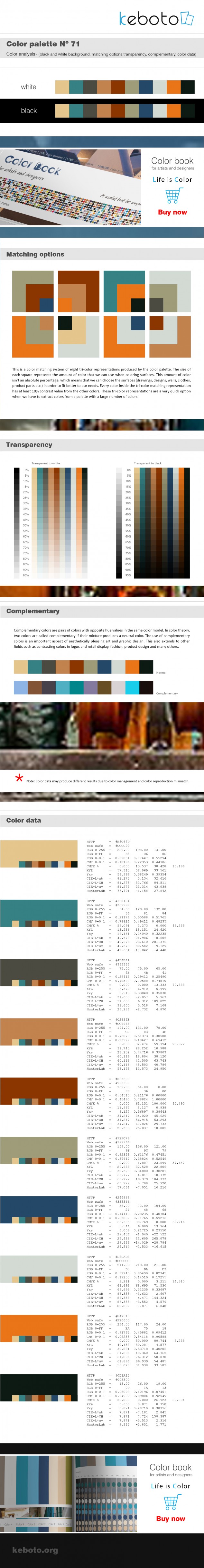 Keboto - Color Palette No71