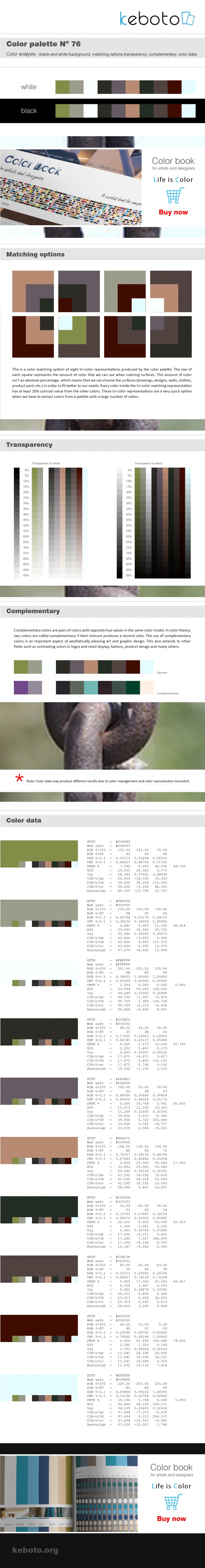 Keboto - Color Palette No76