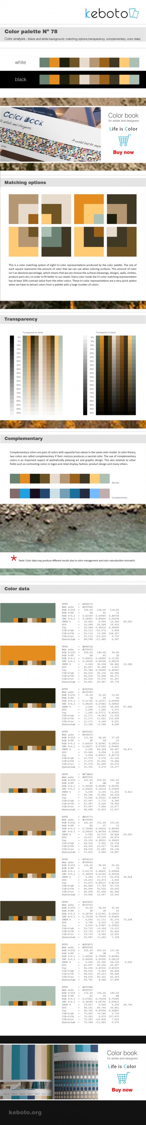 Keboto - Color Palette No78