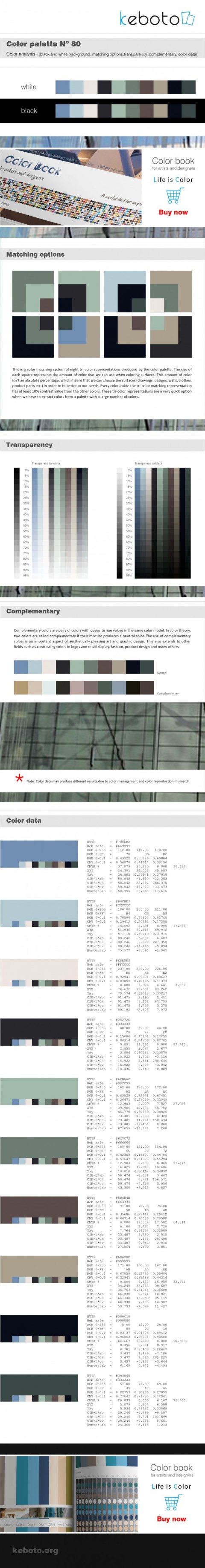 Keboto - Color Palette No80