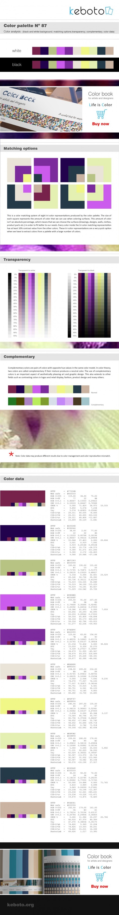 Keboto - Color Palette No87