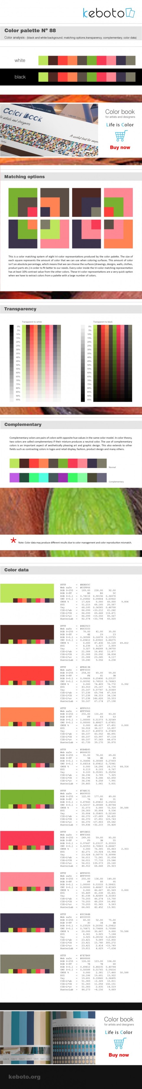 Keboto - Color Palette No88