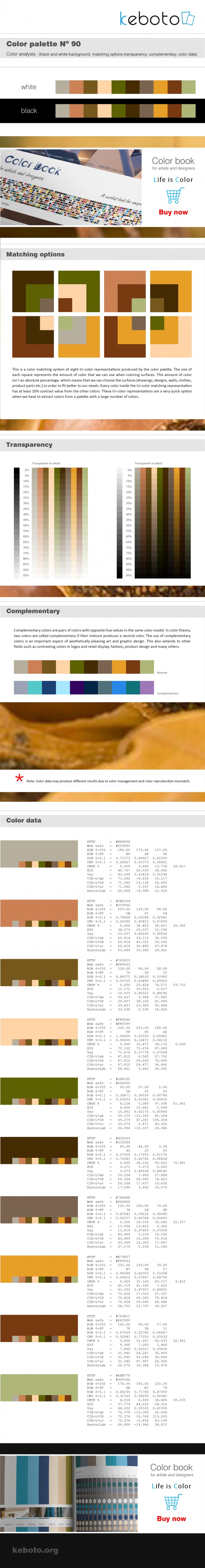 Keboto - Color Palette No90