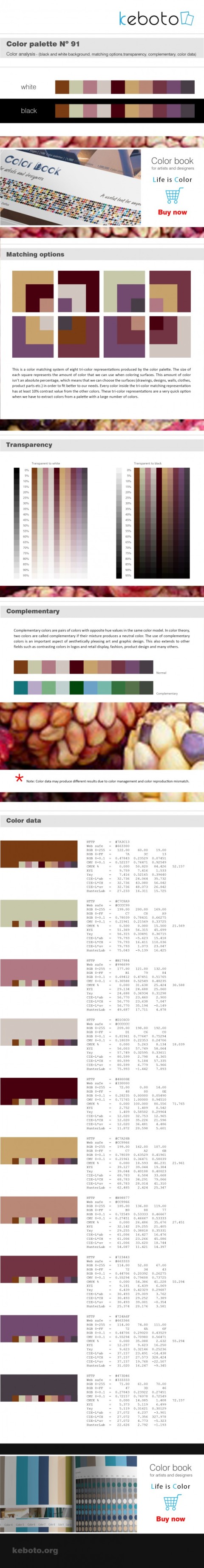 Keboto - Color Palette No91
